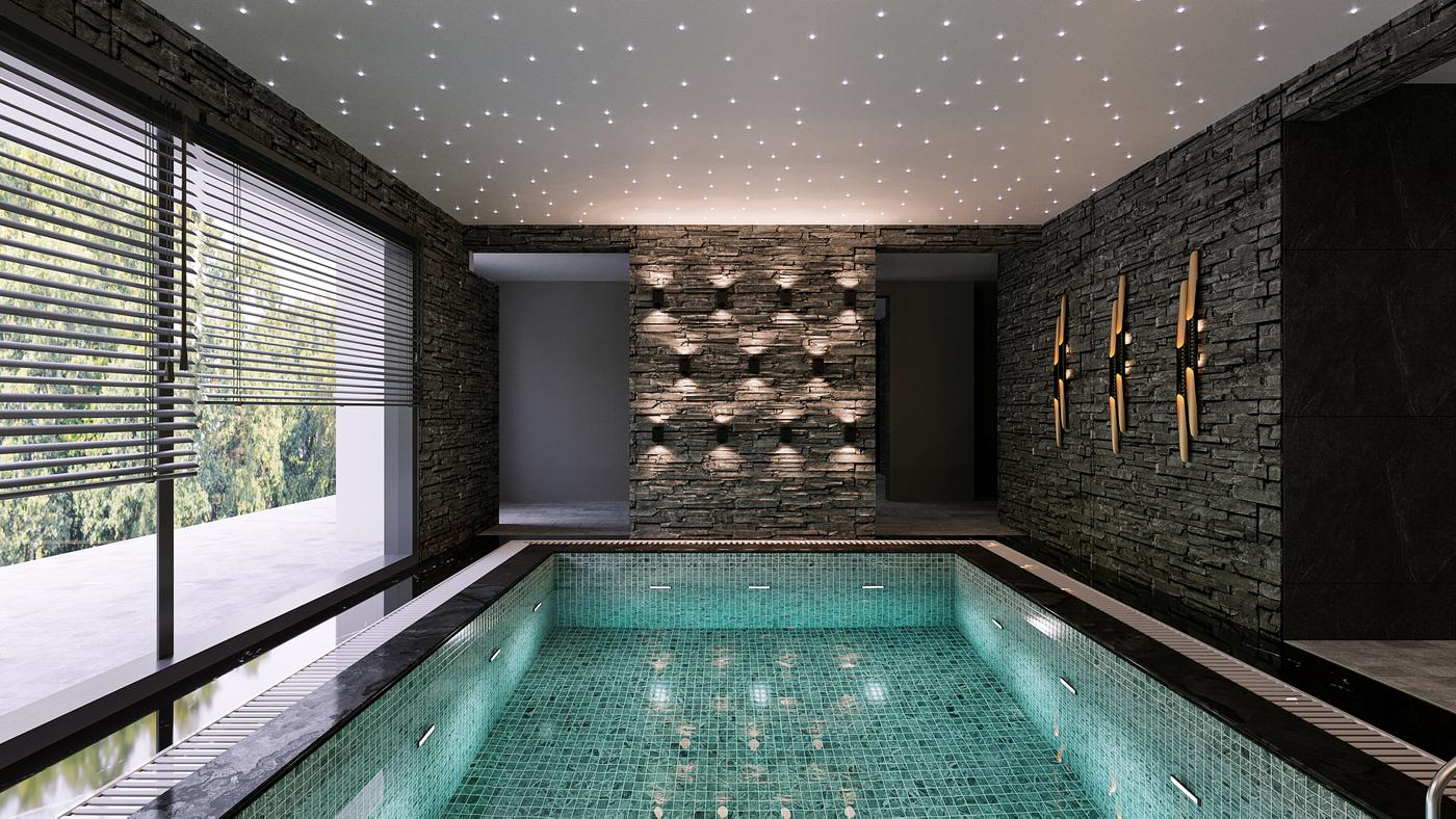  DAVID Villa Havuz Odası Projesi