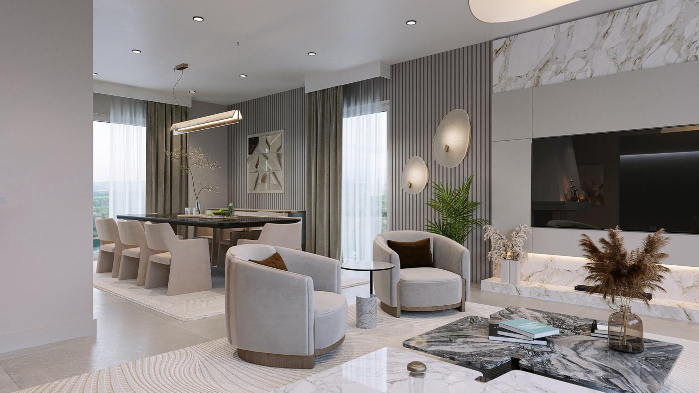 DAVID Villa Salon Projesi