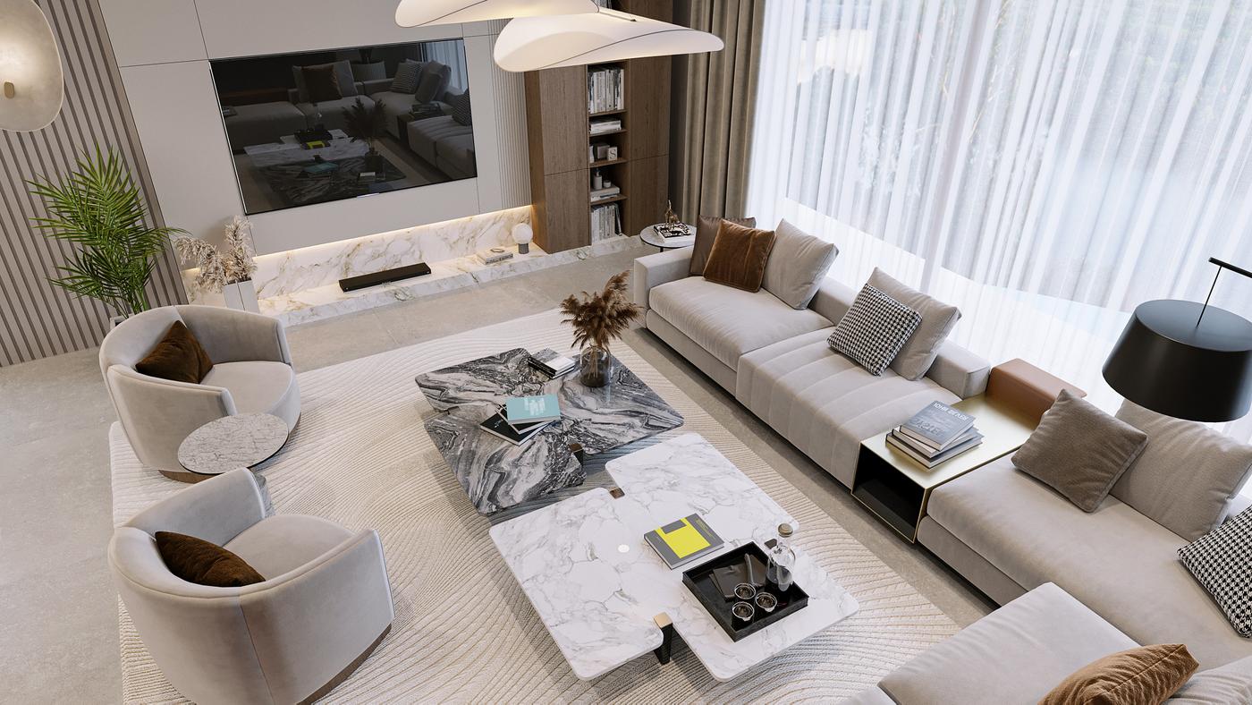 DAVID Villa Salon Projesi