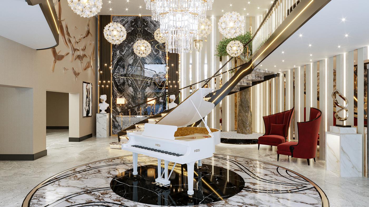 Otel İç Dizayn Projemiz