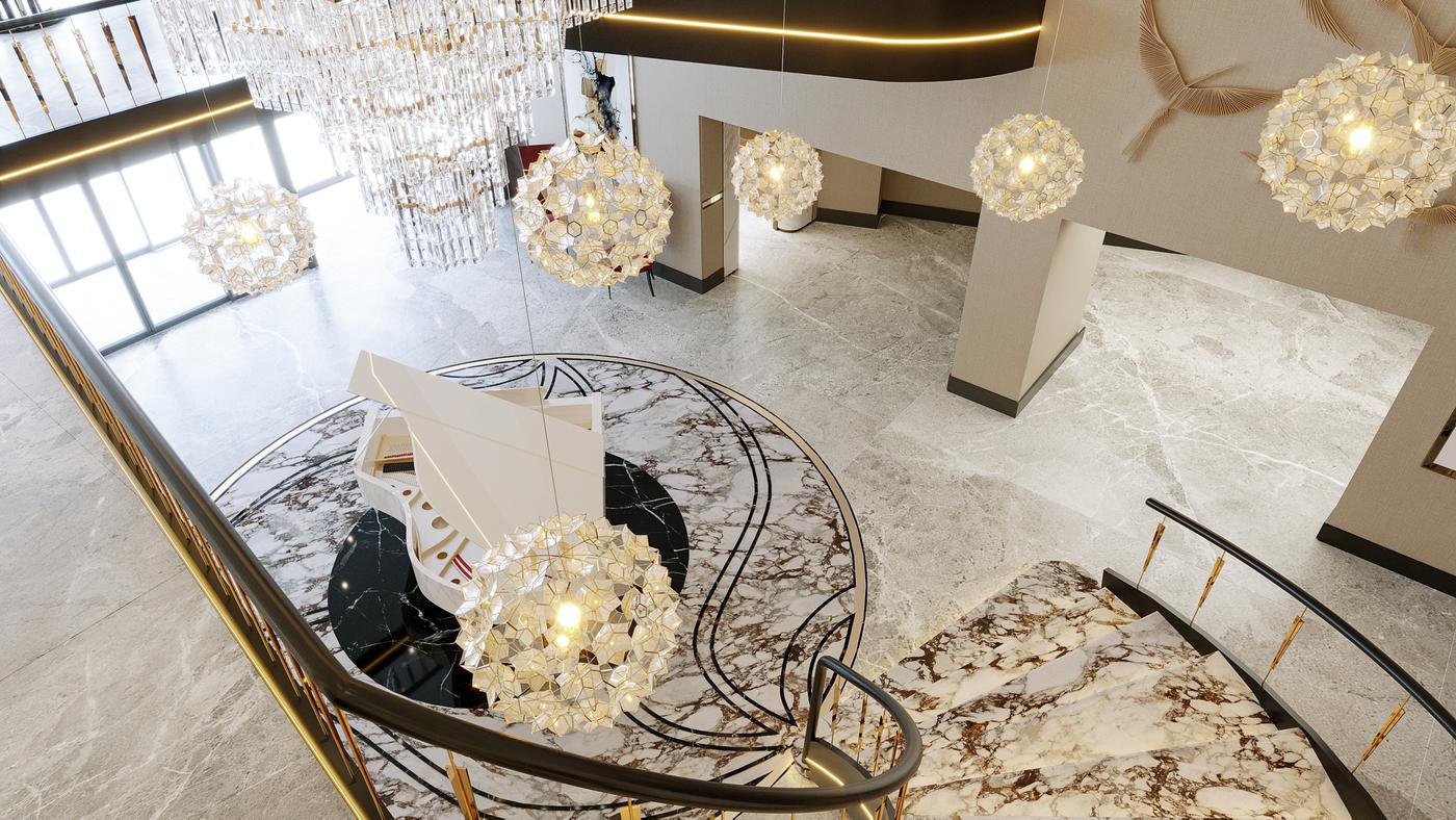 Otel İç Dizayn Projemiz